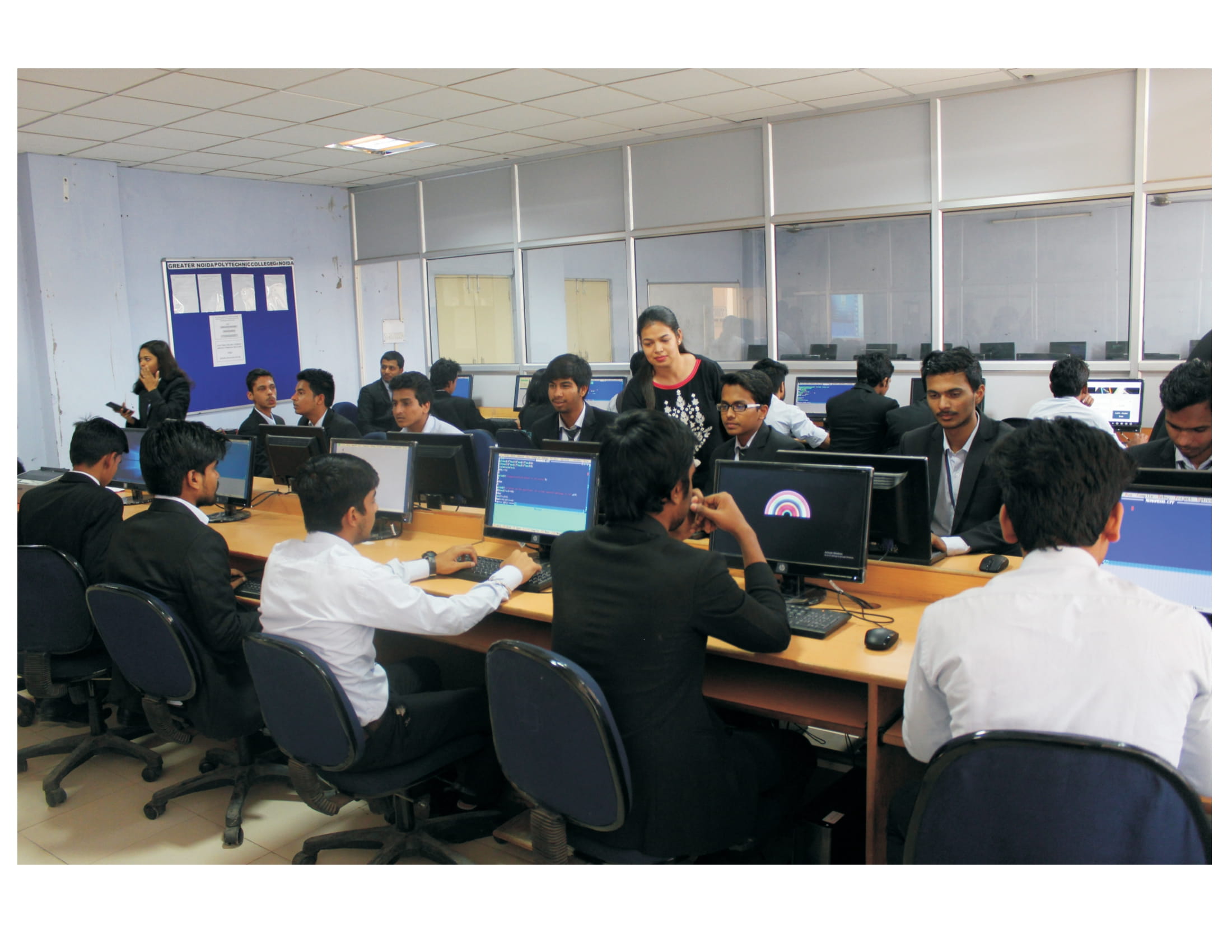 well equipped computer labs at GN group